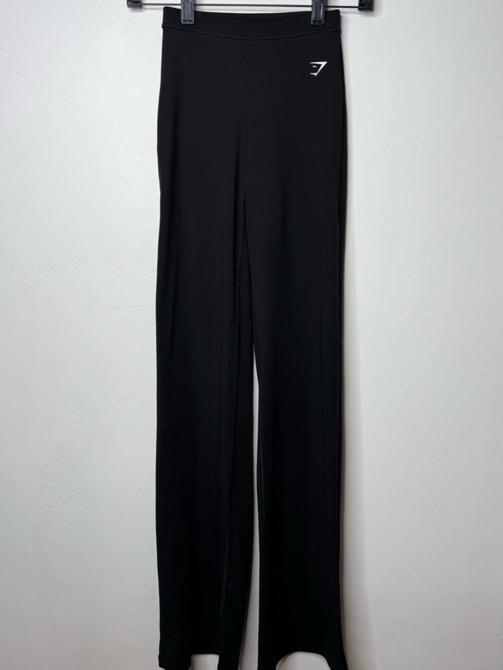 Gymshark Black Flare Yoga Pants XS High Rise Workout Leggings